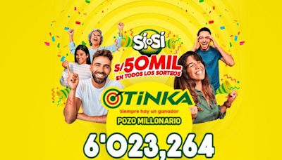 Sorteo La Tinka EN VIVO HOY miércoles 12 junio 2024: ver números ganadores de la lotería