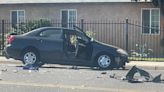 2-car crash blocks McKinley Ave. near Fruit in Fresno