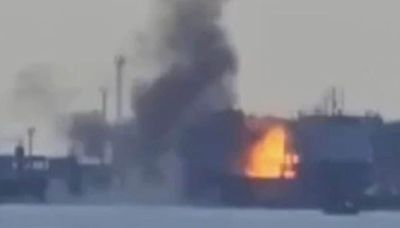 Ukraine destroys Putin’s last railway ferry in Crimea