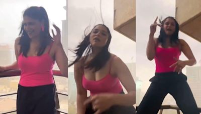 Mannara Chopra SLAMMED For Sharing Sensual Dance Video Amid Terrifying Mumbai Rains: 'People Have Died' - News18