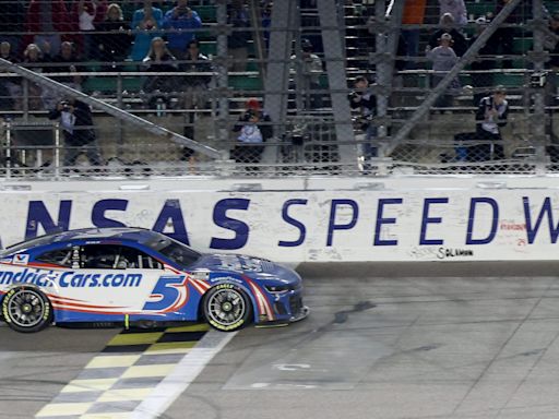 Who won NASCAR Cup race in Kansas? Winner is Kyle Larson, plus full results