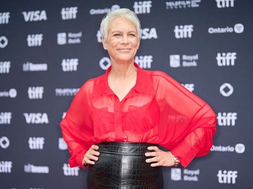 Jamie Lee Curtis cries at 'The Last Showgirl' premiere over 'harsh reality' for women