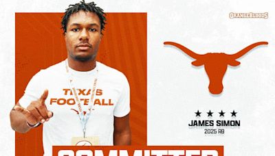 Four-star RB James Simon commits to Texas