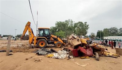 Chandigarh: 29 shops demolished at furniture market