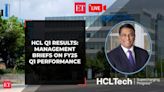 HCL Tech Q1 Results: Management briefs on FY25 Q1 performance | LIVE