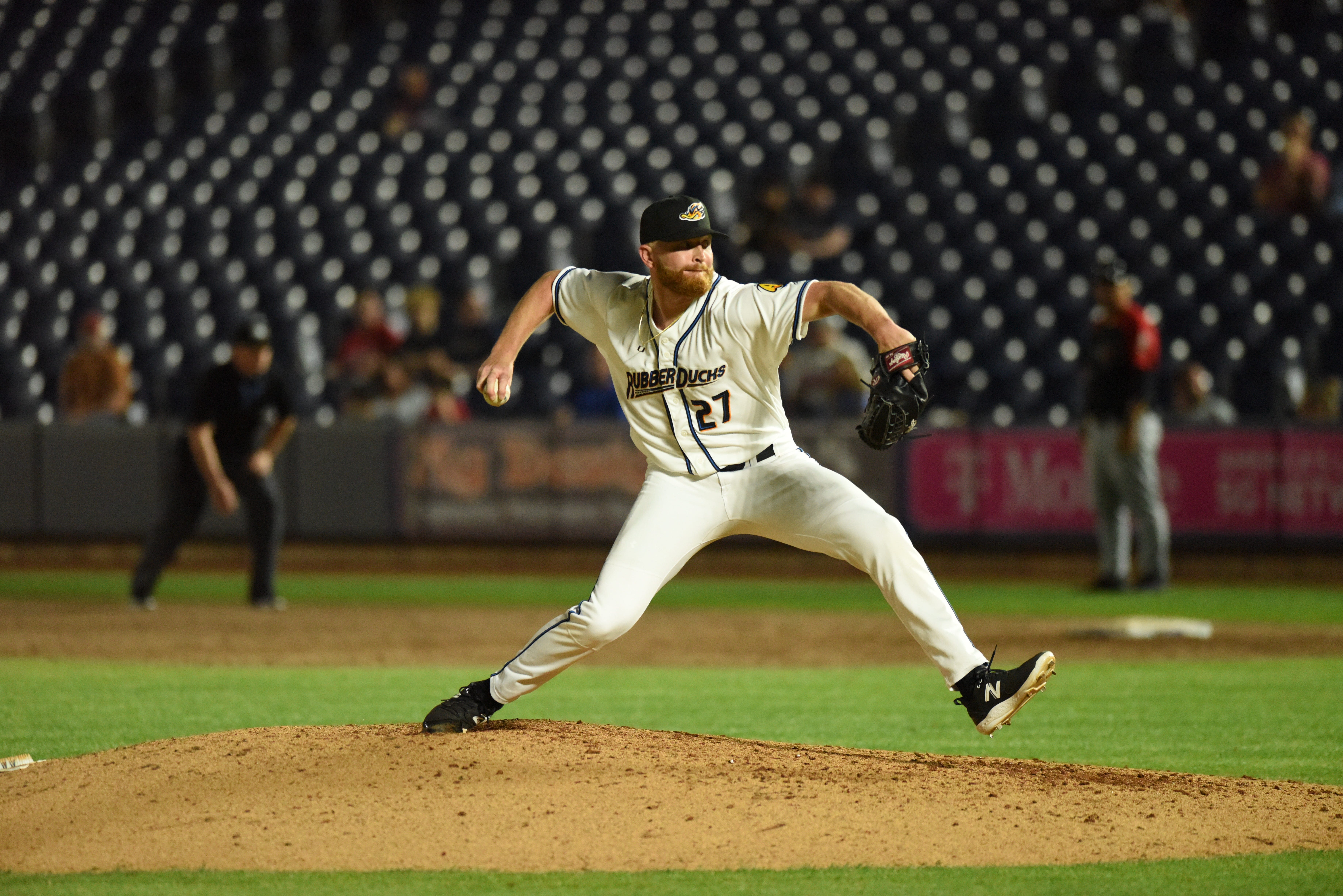 RubberDucks have a pitcher who throws 100 mph and he could be with the Guardians very soon