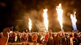 Michigan Nordic Festival draws in thousands as burning ship steals the show