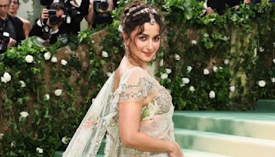 Met Gala 2024: Alia Bhatt says it was a fiasco when she wore saree for the first time, claims she wants to be a wedding planner now. Watch BTS video