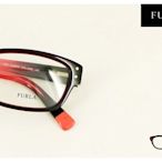 【My Eyes 瞳言瞳語】Furla 義大利品牌 透紅雙色光學眼鏡 大膽注目款 可配多焦點 (VU4872)