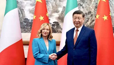 Italy's Meloni tries to repair ties with China in meeting with Xi