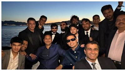 Salman Khan, Ranveer Singh, MS Dhoni and others enjoy boys night at Anant Ambani-Radhika Merchant's cruise pre-wedding bash - See INSIDE photo - Times of India