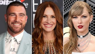 What Did Julia Roberts Say to Travis Kelce at Taylor Swift's Dublin Concert? A Lip Reader Weighs In