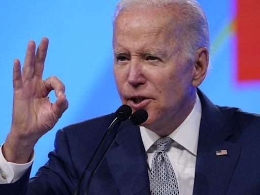 Biden will meet Wednesday with top union leaders as he seeks to reassure worried Democrats