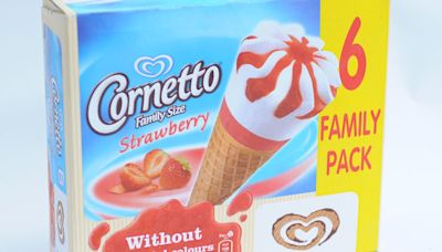 Ice cream inflation strikes as price of Cornettos and Soleros soars