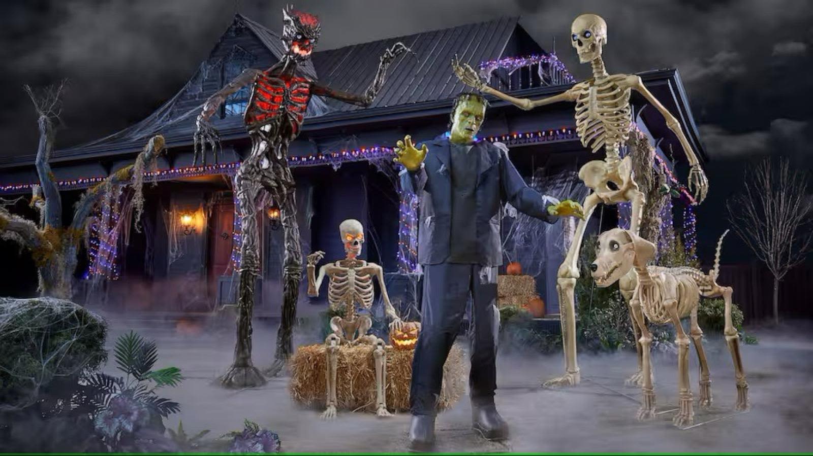Home Depot's official Halloween launch is here! Shop giant skeletons, headless horsemen and more