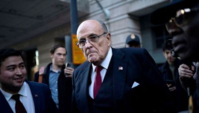 Giuliani declared bankruptcy but appears flush with cash. Creditors are angry about that