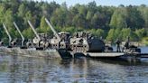 Watch crack Brit troops build river crossing in minutes in major Nato war game