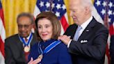 Pelosi receives Presidential Medal of Freedom