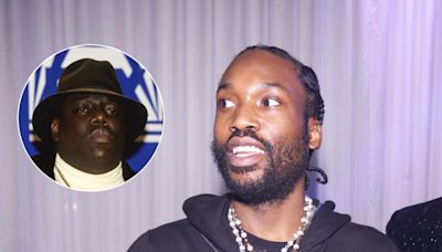 Meek Mill Gets Roasted for Strange Comment About Staring at The Notorious B.I.G.'s Dead Body