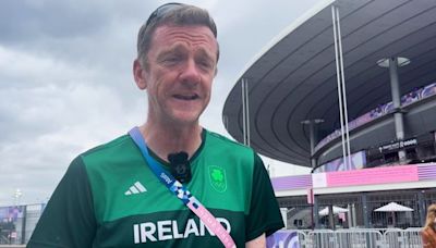 ‘Other teams look at them in the warm up. The German team stopped to let the Irish girls through. I’ve never seen that before’