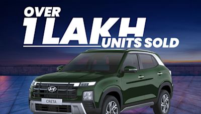 2024 Hyundai Creta Facelift Crosses 1 lakh Sales Units Since India Launch In January 2024 - ZigWheels