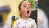 Little Girl's Impression Of A Lion Roaring Is So Good It Sounds Fake