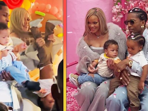 A$AP Rocky Shares Family Photos With Rihanna in Honor of Son RZA's 2nd Birthday