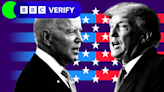 8 falsedades e inconsistencias en el debate presidencial entre Trump y Biden verificadas por la BBC