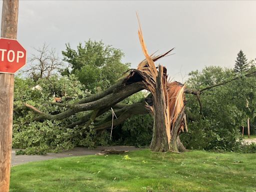 NWS confirms tornado touched down in Urbandale; power outages could last until Tuesday