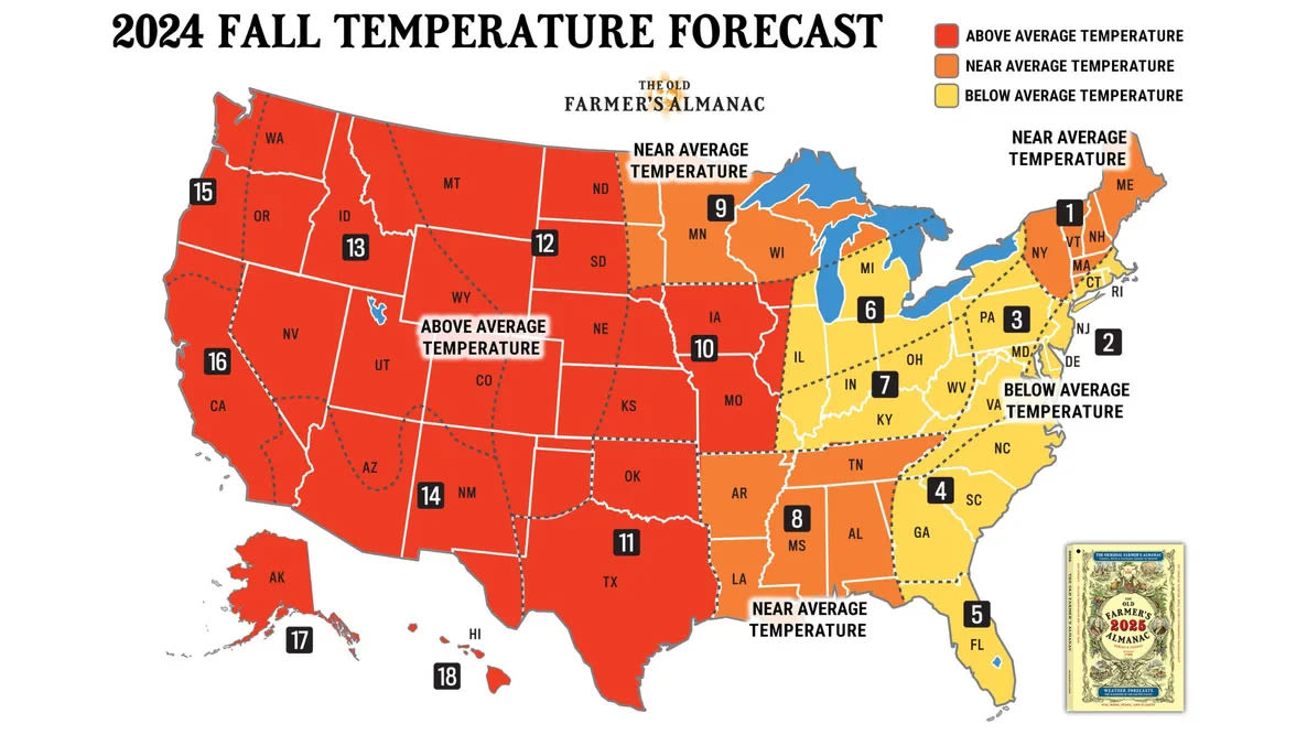 Old Farmer's Almanac gives Kentucky its winter 2024-25 forecast, but here's what NOAA says