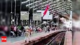 Train Delay Caused by Raincoat Throw; Youth Faces FIR | Mumbai News - Times of India