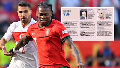 ‘Sluggish and dull’ but ‘unlucky’ – Leao struggles in second Euro 2024 outing