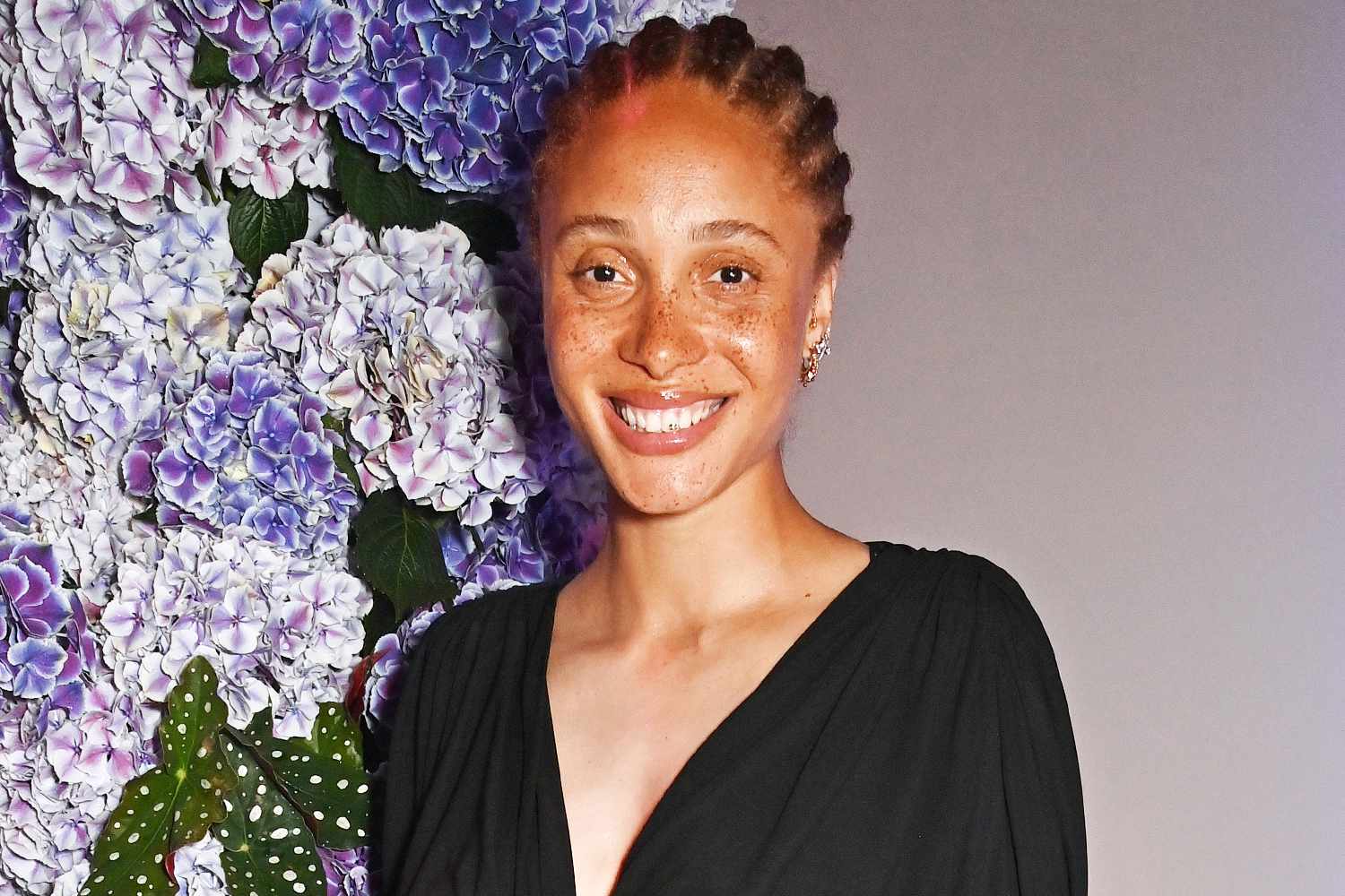 Pregnant Adwoa Aboah Bares Her Baby Bump in Glam All-Black Look at Mental Health Gala