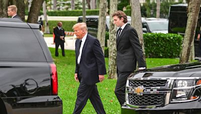 "He's a very special guy": Barron Trump makes campaign debut at Florida rally