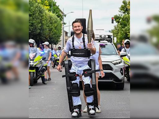 Meet Kevin Piette: The Para-Athlete Who Carried Olympic Torch While Wearing Exoskeleton