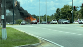 Truck catches fire at Airport-Schillinger intersection: MFRD