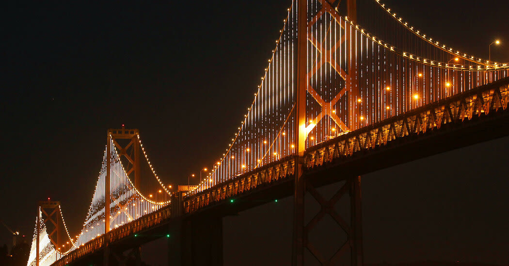 After a Long Stretch of Darkness, the Bay Bridge Lights Are Returning