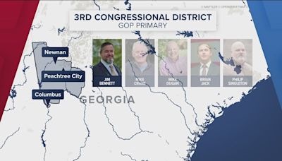 GOP hopefuls vie for Georgia 3rd Congressional District Race