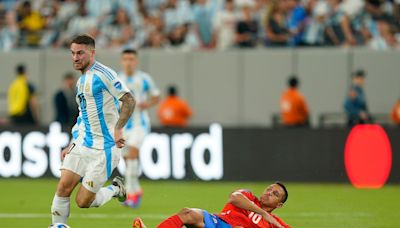 Argentina vs. Chile por la Copa América, en vivo