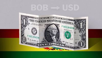 Bolivia: cotización de apertura del dólar hoy 16 de mayo de USD a BOB