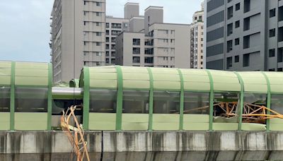 防吊臂砸中捷憾事 交通部增訂捷運兩側「高空吊掛作業」規範