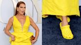 Brooke Shields Makes a Statement in Yellow Crocs on Tony Awards 2024 Red Carpet