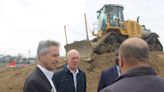 Ground broken for apartments at site of new South Shore train station in Michigan City