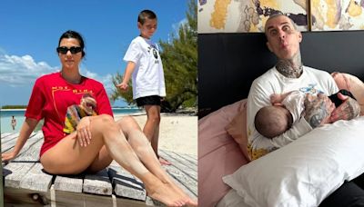 Kourtney Kardashian y su cuarentena postparto: su “antojo travieso” y su relación con Travis Barker
