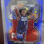 ANTHONY EDWARDS Blue Prizm Fast Break 明尼蘇達 灰狼