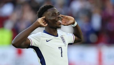 ‘Proud of myself’ – England hero Saka after Three Lions reach semi-finals of Euro 2024