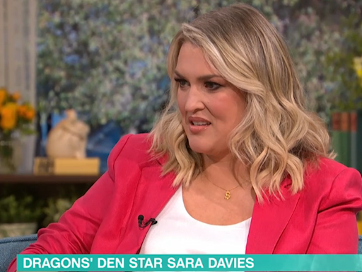 Dragons' Den star Sara Davies admits she has 'imposter syndrome'