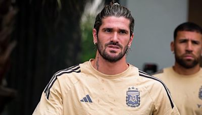 La VISITA que recibió Rodrigo De Paul horas antes del debut de la Selección argentina en la Copa América 2024