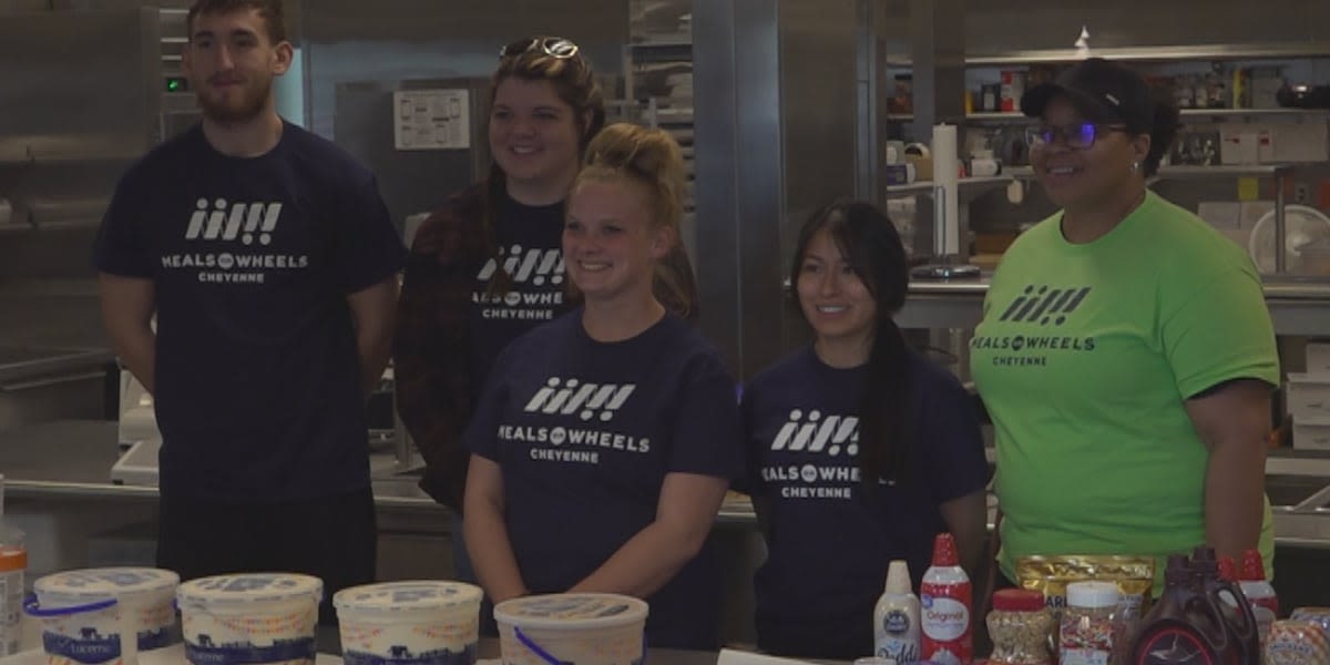 LCCC Students host Ice Cream Social with Meals on Wheels Cheyenne