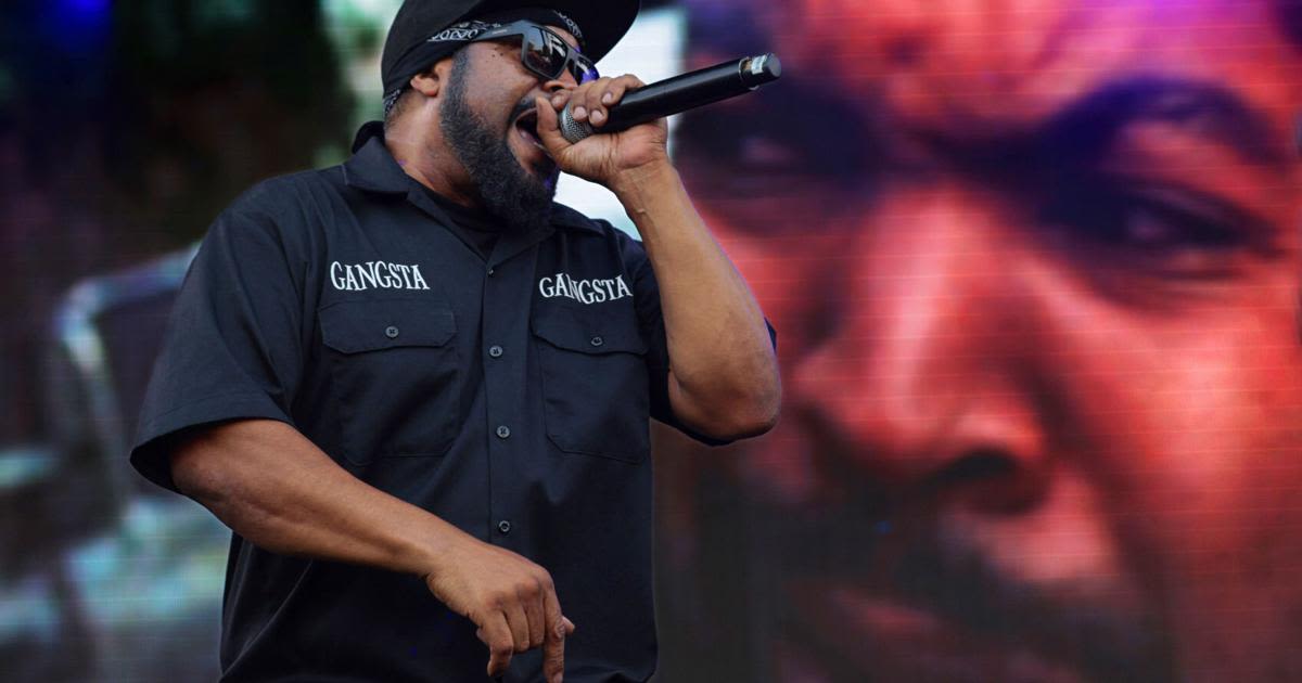 Rapper Ice Cube will cover 40 years of hip-hop at the Factory. 'We're going to have a good time.'